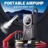 Compresor Auto Portabil 3 în 1 cu Starter Auto și Power Bank – 150 PSI, Baterie 6000mAh, LED și Afișaj Digital