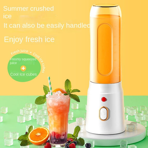 Blender Portabil Electric 450ML cu 10 Lame, Reîncărcabil USB