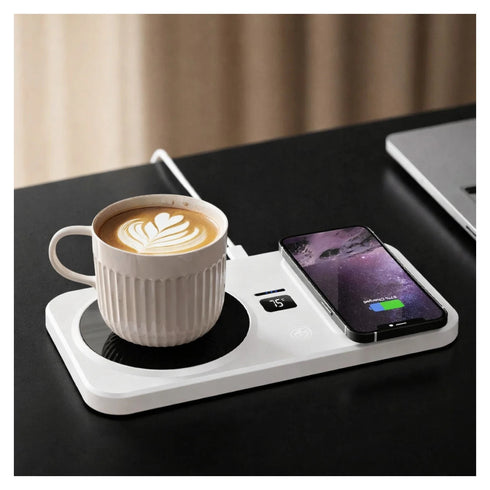 Încălzitor Electric pentru Cană cu Încărcare Wireless