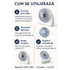 Ventilator Portabil Reîncărcabil USB – 3 Trepte de Viteză, Baterie 1200mAh