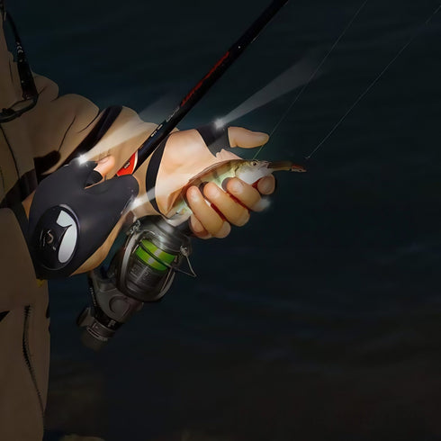 Manusi de lucru cu 2 leduri