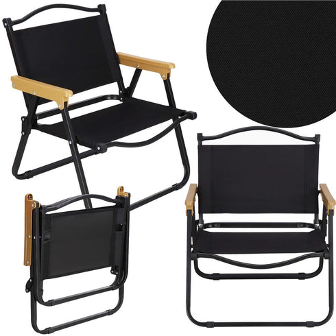 Set 2 scaune metalice pliabile pentru gradina, camping sau plaja