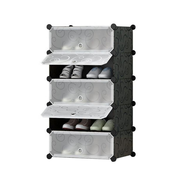 Organizator Pantofi cu 5 Uși – Pantofar Modular pentru Hol, Dormitor sau Dressing