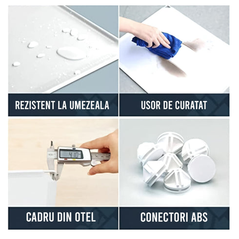 Organizator Pantofi cu 5 Uși – Pantofar Modular pentru Hol, Dormitor sau Dressing