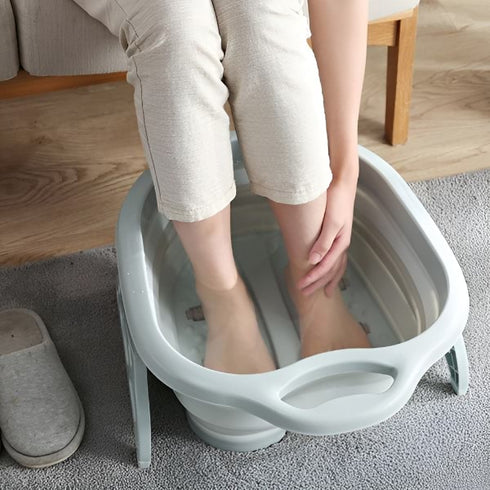 Cada pliabila pentru masaj, cu rol incorporate