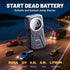 Compresor Auto Portabil 3 în 1 cu Starter Auto și Power Bank – 150 PSI, Baterie 6000mAh, LED și Afișaj Digital