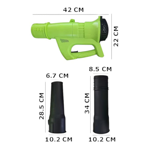 Suflanta de Frunze Electrica cu 2 Acumulatori 48V, Putere 3500W