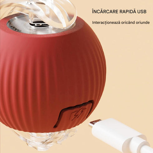 Jucarie interactiva smart pentru caini si pisici, lumini LED