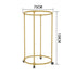 Suport Rotund pentru Haine din Oțel Inoxidabil cu Roți Pivotante – 130 cm, Capacitate 50 KG, Design Modern
