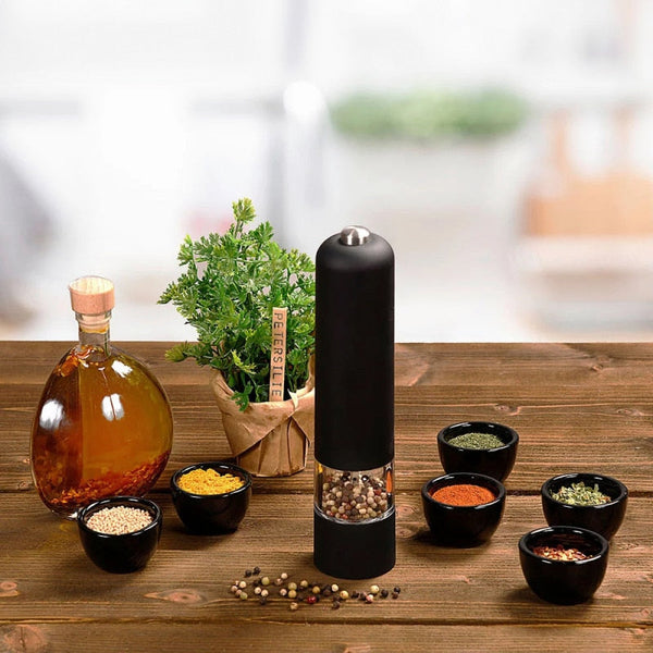 Rasnita electrica pentru sare, piper si condimente