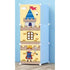 Dulap modular din plastic cu schelet metalic, culoare Albastru