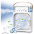 Ventilator Portabil cu Umidificator, Răcitor de Aer, Rezervor Apă 600 ml