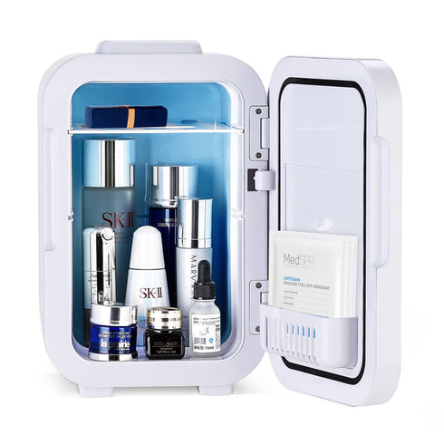 Mini Frigider Cosmetic Premium 8L cu Oglindă LED