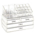 Organizator de cosmetice cu 4 sertare si compartimente multiple