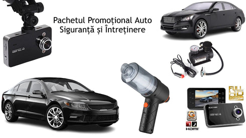 Pachetul promoțional auto siguranța si intretinere