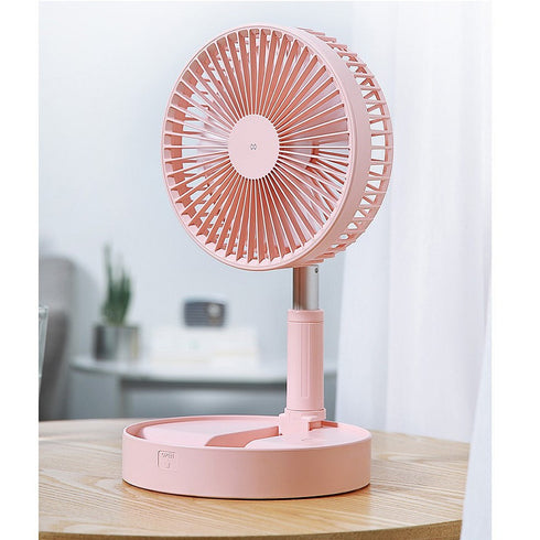 Ventilator Telescopic, 4 Viteze, Înclinare 180°, Baterie Reîncărcabilă