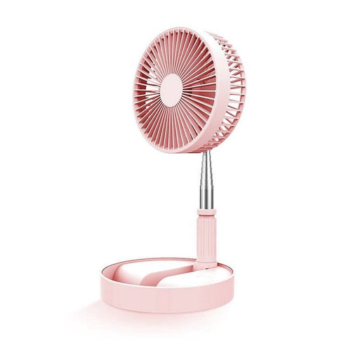 Ventilator Telescopic, 4 Viteze, Înclinare 180°, Baterie Reîncărcabilă