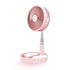Ventilator Telescopic, 4 Viteze, Înclinare 180°, Baterie Reîncărcabilă